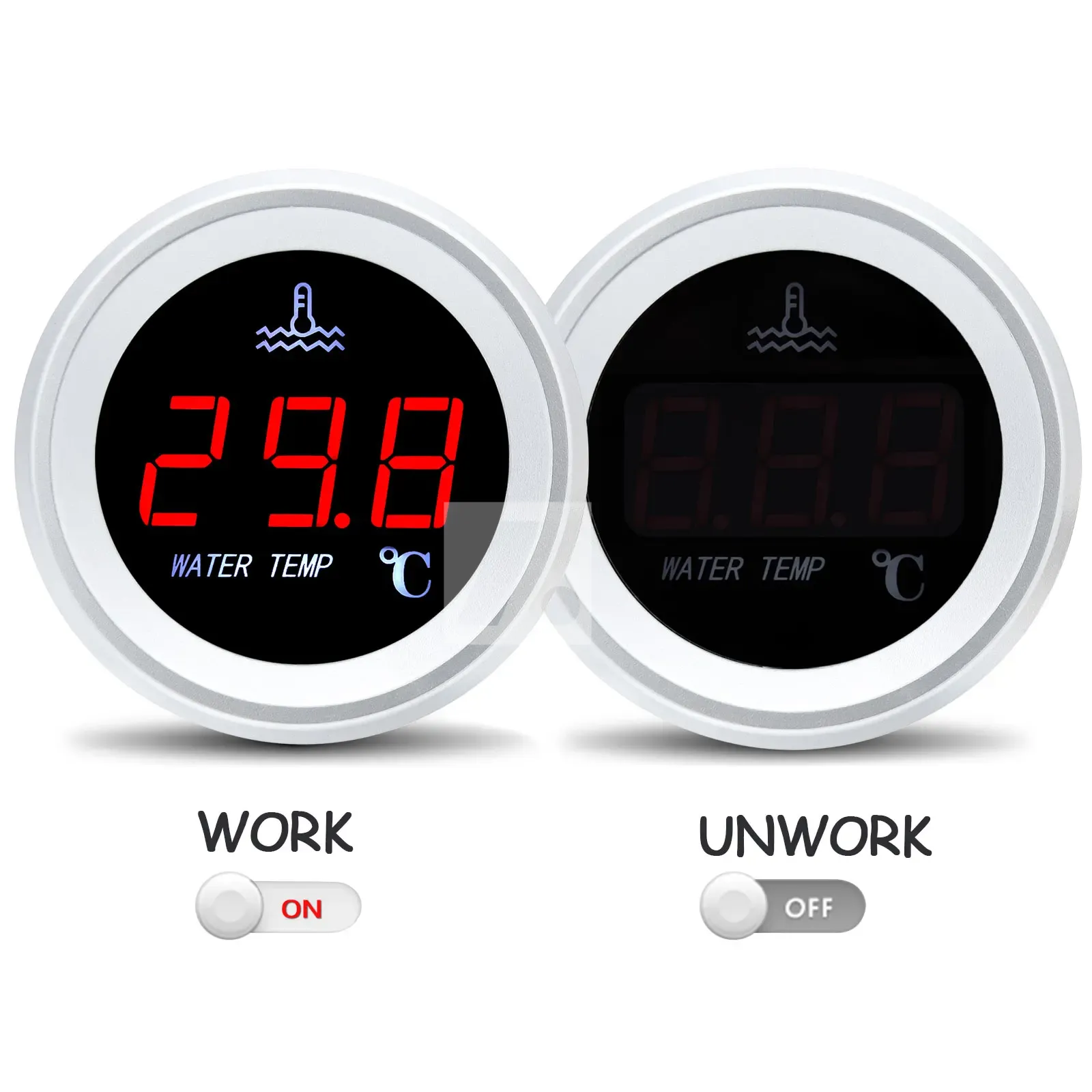 Digitaalne kümblustünni veetermomeeter