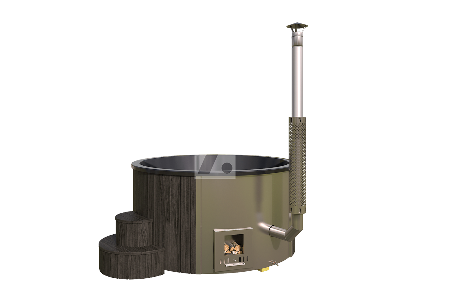 Kümblustünn DeLux 200 integreeritud ahjuga