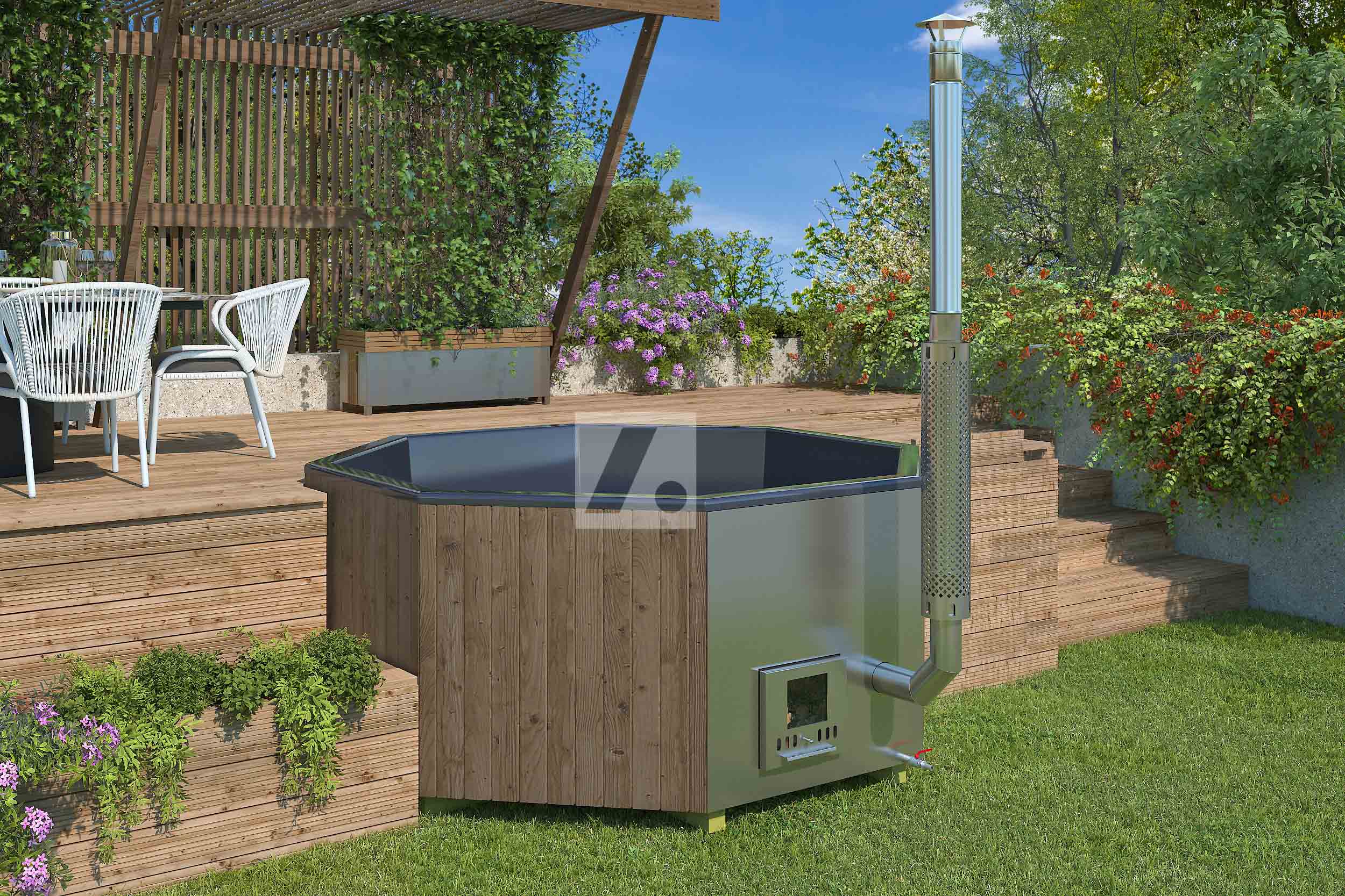 Kümblustünn "MulliXKing" integreeritud ahjuga