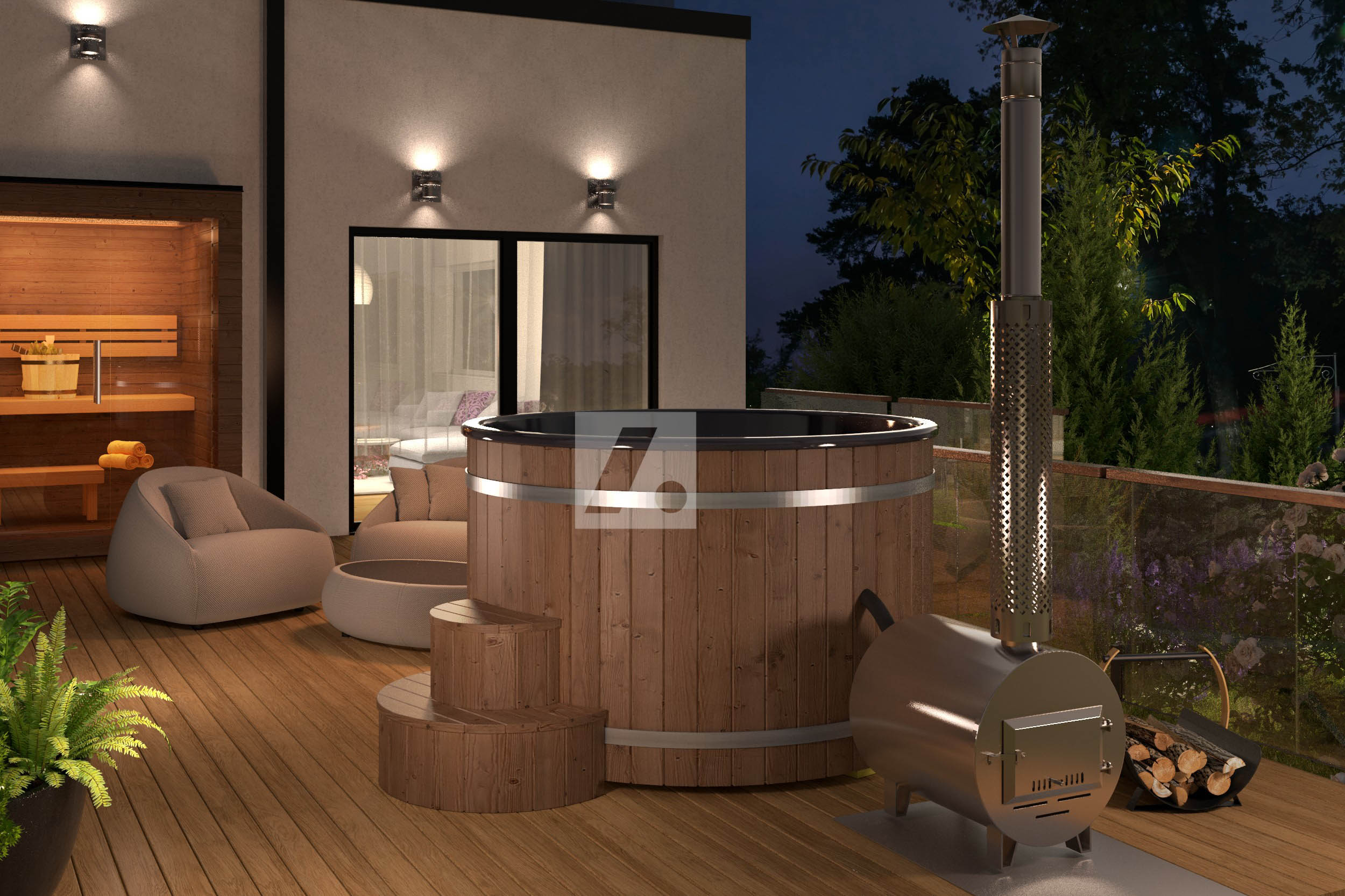 Kümblustünn 160 välisahjuga