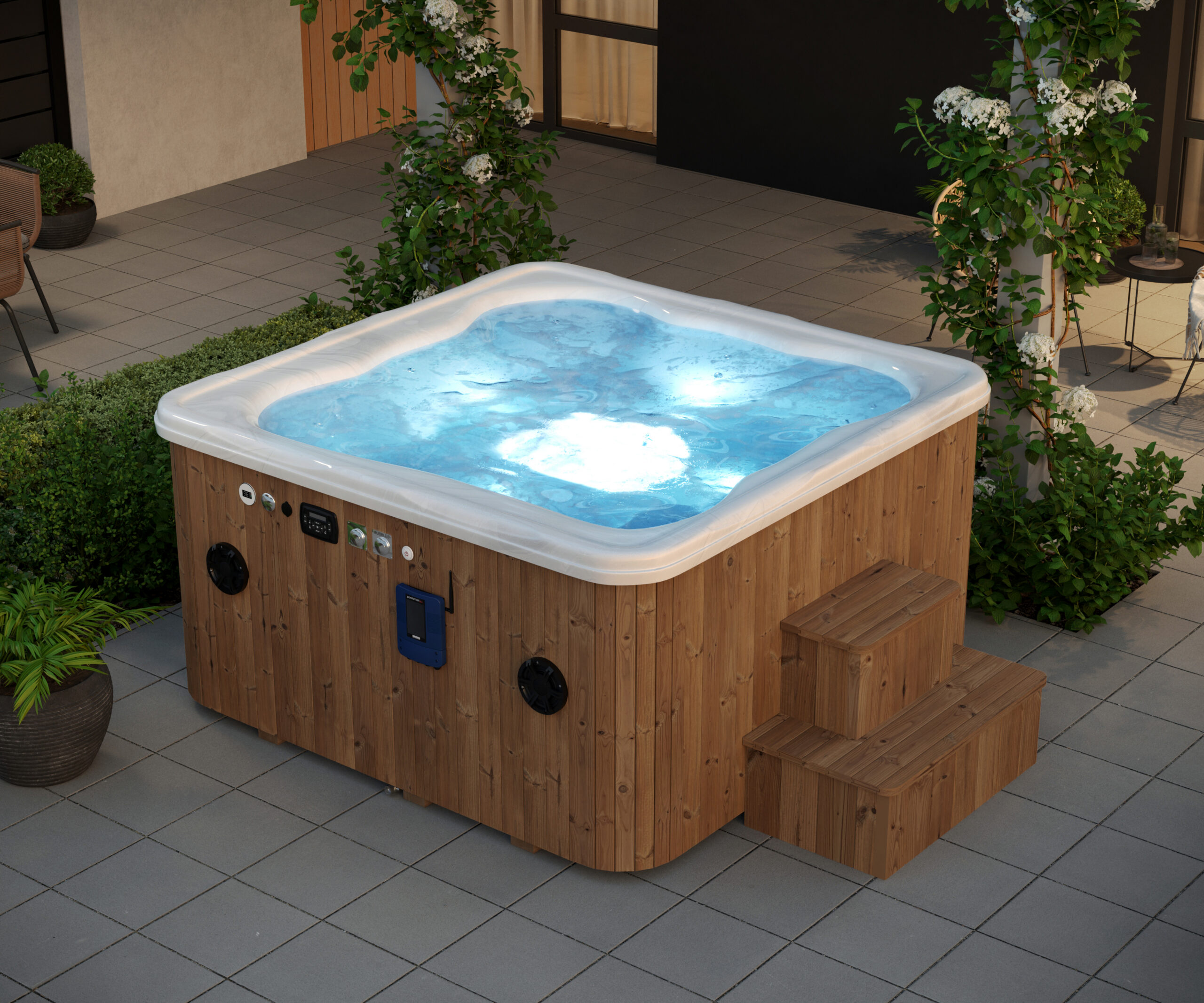 Jacuzzy elektriküttega