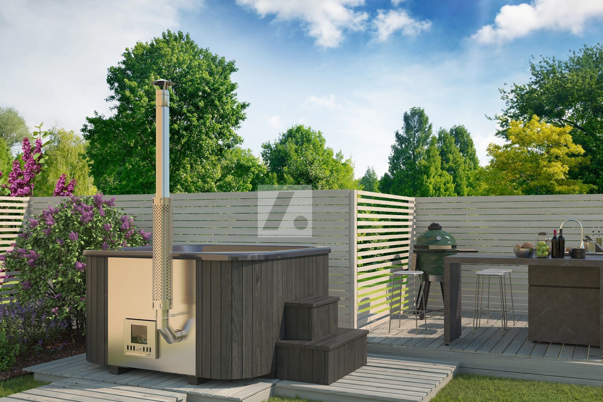 Icon Tub 200 integreeritud ahjuga